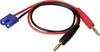 Reely Ladekabel [2x Bananenstecker 4 mm - 1x EC3-Stecker] 30 cm 2 mm² RE-6799029