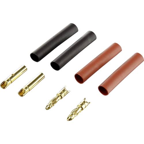 Reely 1373188 Akku Stecker 2 mm vergoldet 2 Paar