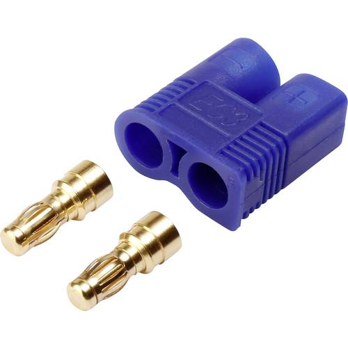 Reely 1373223 Akku Stecker EC3 vergoldet 1 St.