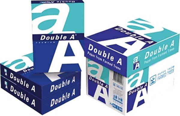 Double-A Non Stop Box 10330042324   Universal Druckerpapier DIN A4 80 g/m² 2500 Blatt Weiß