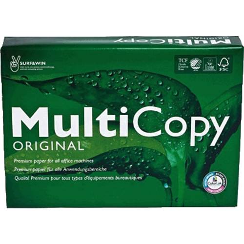 MultiCopy 88046505 88046519 Universal Druckerpapier Kopierpapier DIN A4 80 g/m² 500 Blatt Weiß