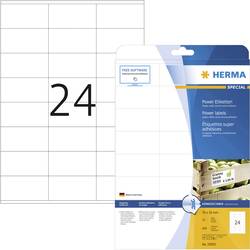 Image of Herma 10905 Etiketten 70 x 36 mm Papier Weiß 600 St. Permanent Kraftkleber-Etiketten, Universal-Etiketten Tinte, Laser,