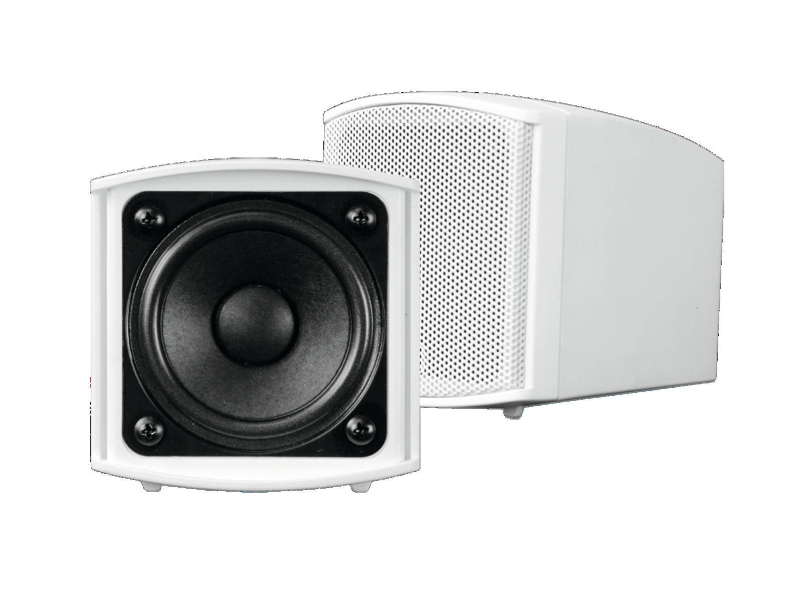 OMNITRONIC ELA-Lautsprecherbox Omnitronic OD-2T 15 W Weiß 1 Paar