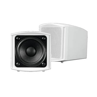 Omnitronic OD-2T ELA-Lautsprecherbox 15 W Weiß 1 Paar