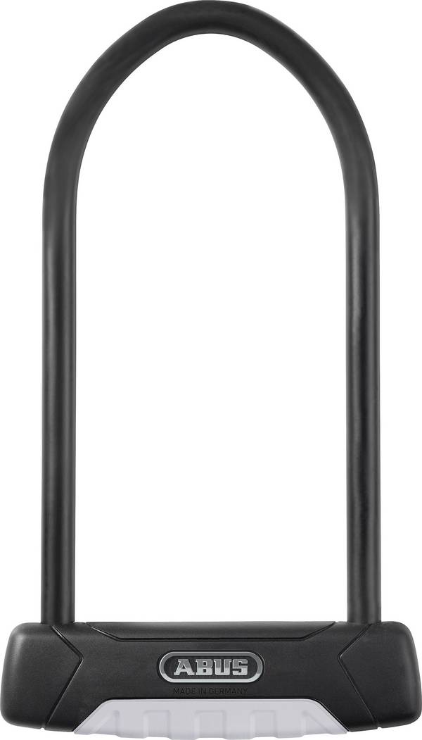 ABUS SECURITY-CENTER - ABUS GRANIT Plus 470, U-Schloss, Schwarz, 1,4 cm, Schlüssel, Silber, FG, FA, Sold Secure Silver,