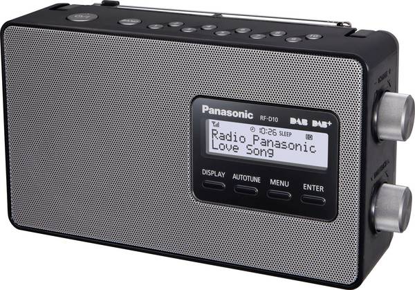 RF-D10EG  DAB+, UKW DAB+, DAB, UKW  Weckfunktion Schwarz