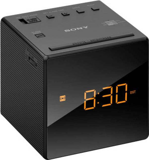 Sony ICF-C1 - Radiouhr - 100 mW - Schwarz