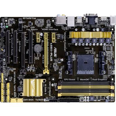 Asus A88X-Plus Mainboard Sockel (PC) AMD FM2+ Formfaktor (Details) ATX Mainboard-Chipsatz AMD® A88X