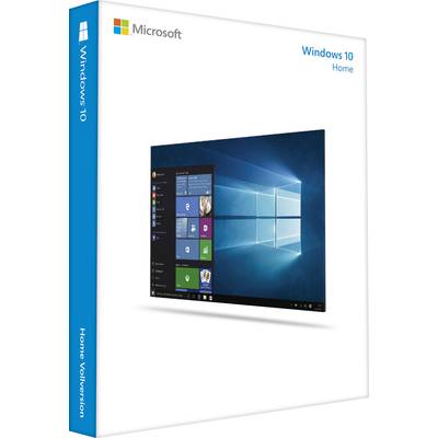 Microsoft Windows® 10 Home 32/64-Bit Vollversion, 1 Lizenz  