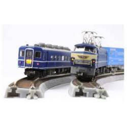 7297073 Z Rokuhan Gleis (mit Bettung) Gebogenes Gleis, überhöht 30 ° 245 mm 6 St.