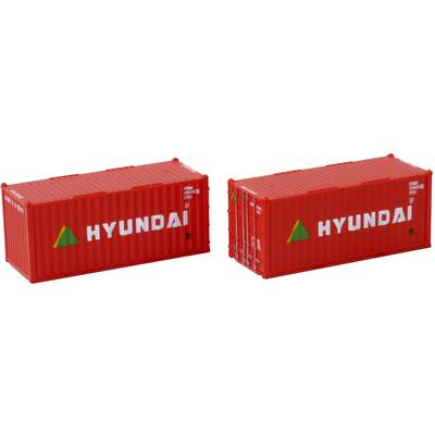Rokuhan 7297549 Z 2er-Set 20´ Container Hyundai