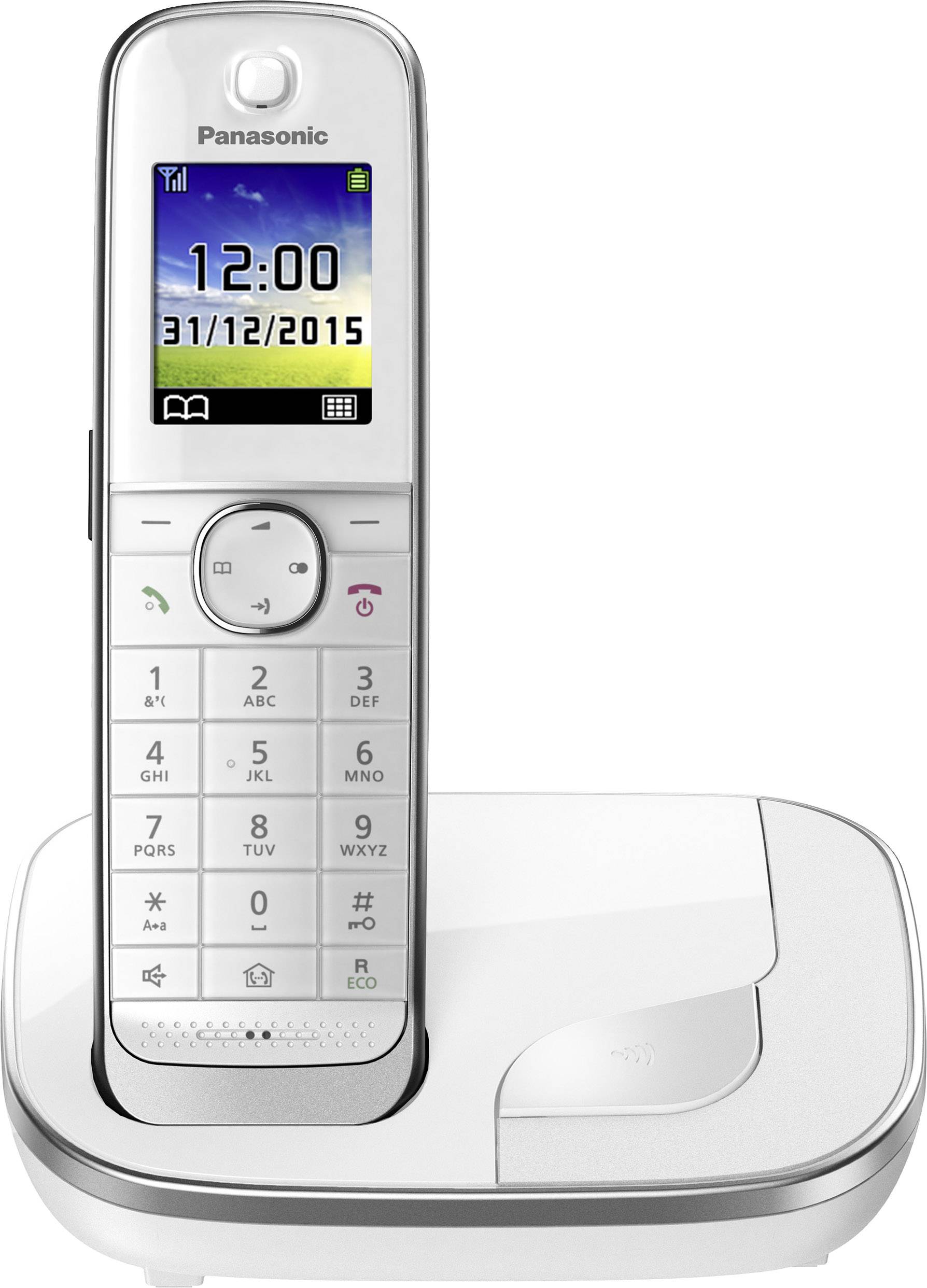 Panasonic KX-TGJ310GW - Schnurlostelefon mit Rufnummernanzeige-2