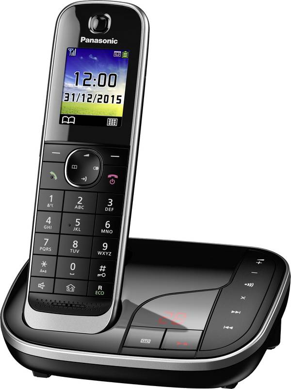 Panasonic KX-TGJ320GB - Schnurlostelefon - Anrufbeantworter mit Rufnummernanzeige