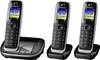 Panasonic KX-TGJ323GB - Schnurlostelefon - Anrufbeantworter mit Rufnummernanzeige