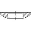 Kugelscheiben 13 mm 24 mm Stahl 50 St. TOOLCRAFT 137889