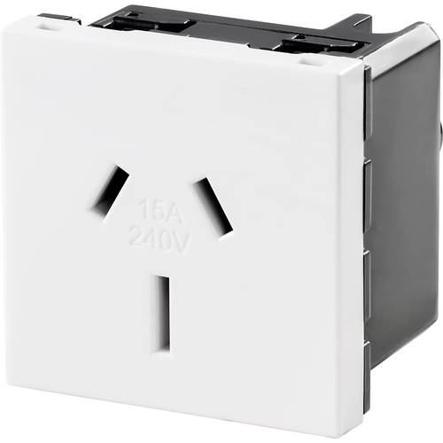 Thumbnail - FrontCom® Einsatz Power groß, Steckdose, AU Einsatz Power groß IE-FCI-PWB-AU Weidmüller Inhalt: 1 St.
