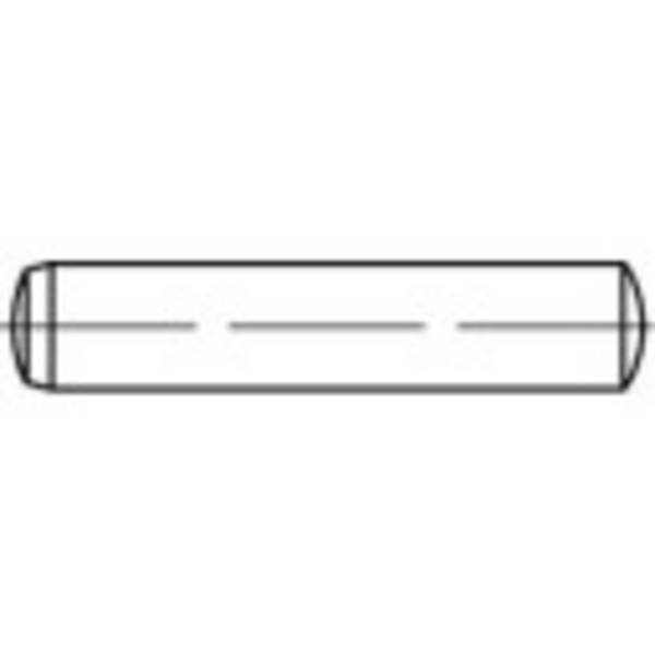 TOOLCRAFT  103445 Zylinderstift (Ø x L) 13 mm x 80 mm  Stahl  25 St.