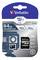 'Verbatim 64GB microSDXC-Karte in blauer Verpackung'