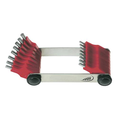 Thumbnail - HELIOS PREISSER Düsenlehre 16 Messstifte 1,5-3,0mm 0599152 Düsenlehre 1.5 - 3 mm