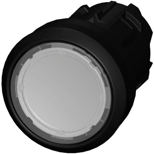 Thumbnail - Siemens 3SU10000AB700AA0 3SU1000-0AB70-0AA0 Drucktaster Betätiger flach, Frontring Kunststoff Klar Druckentriegelung 1 S...
