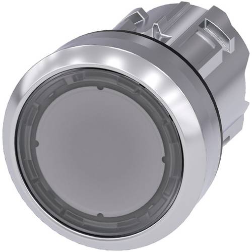 Thumbnail - Siemens 3SU10500AB700AA0 3SU1050-0AB70-0AA0 Drucktaster Frontring Metall, Hochglanz, Betätiger flach Klar 1 St.