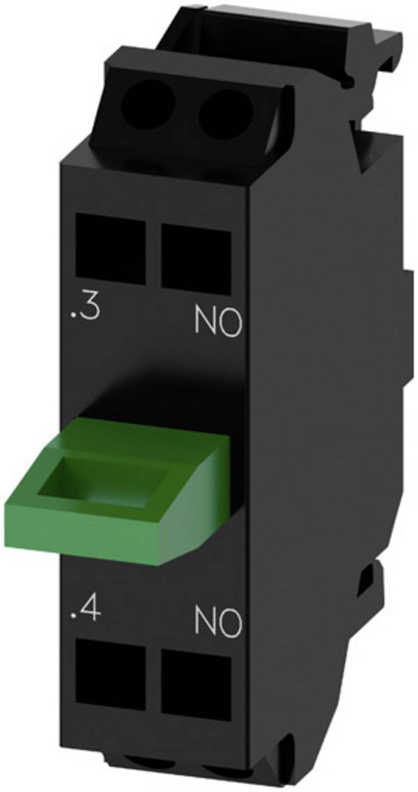 Siemens 3SU1400-2AA10-3BA0 Kontaktmodul für Bodenbefestigung 1 Schließer Kontaktelement 500 V 1 St.