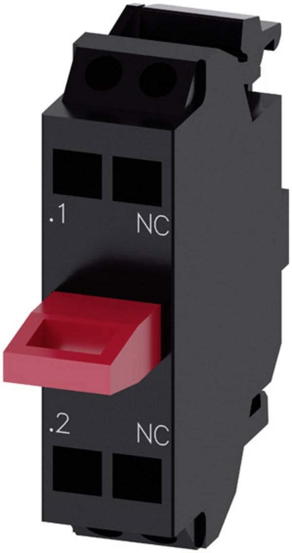 Siemens 3SU1400-2AA10-3CA0 - Kontaktmodul mit 1 Schaltglied, 1Ö, Federzuganschl