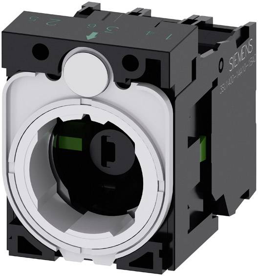 Siemens 3SU1501-1AG00-1NA0 Kontaktelement, LED-Element mit Adapter 2 Schließer Bernstein 24 V DC/AC 1 St.