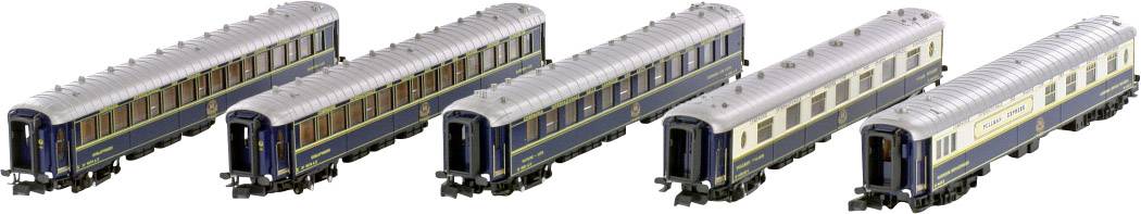 k23219 Pullmann Orient Express 5 Teiliges Wagenset ausverkauft | KATO K23219 5 teiliges Wagen Set Pullmann