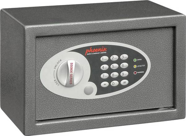 Phoenix SS0801E VELA HOME & OFFICE Einbruchschutztresor Zahlenschloss