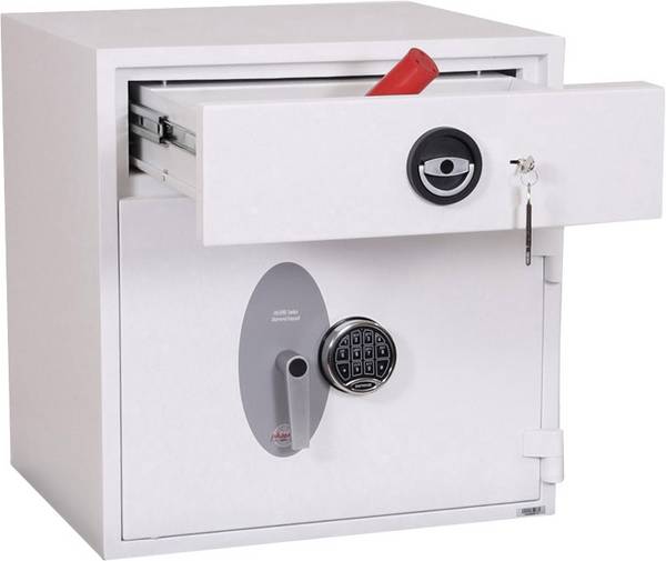 Phoenix HS1091ED Diamond Deposit Einwurftresor mit Geldeinwurfklappe Zahlenschloss