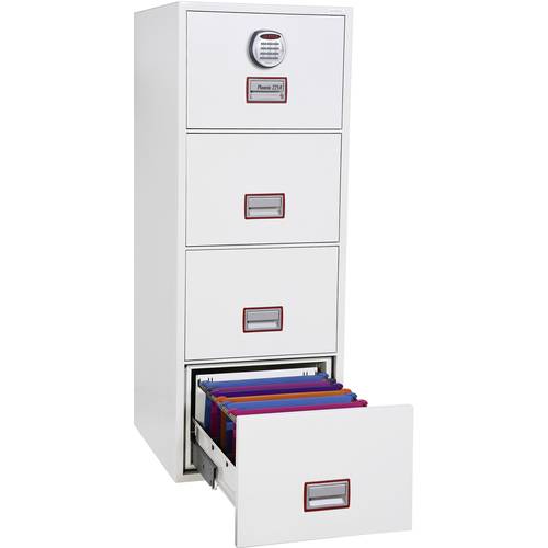 Phoenix FS2254E World Class Vertical Fire File Feuerschutztresor feuerfest, wasserabweisend Zahlenschloss