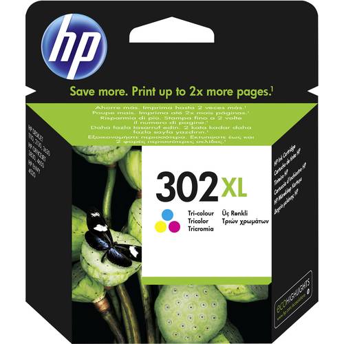 Thumbnail - HP 302XL Druckerpatrone Original Cyan, Magenta, Gelb F6U67AE Tinte