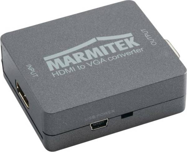 AV Konverter [HDMI - VGA, Klinke] 1920 x 1080 Pixel Marmitek Connect HV15