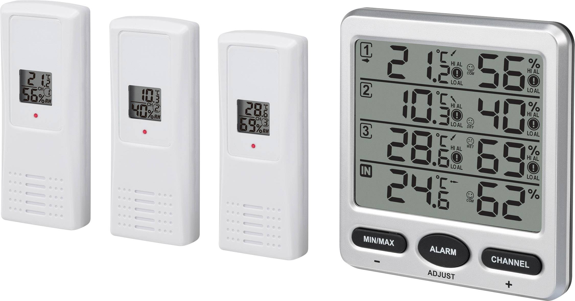 Ästhetische LED-Uhr  ZB5 (ziffernhöhe 5cm) Uhren und Thermometer