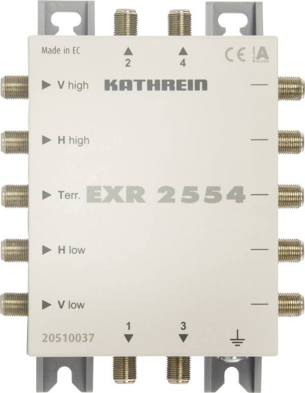 Kathrein Multischalter EXR 2554 Durchgang 5 auf 4