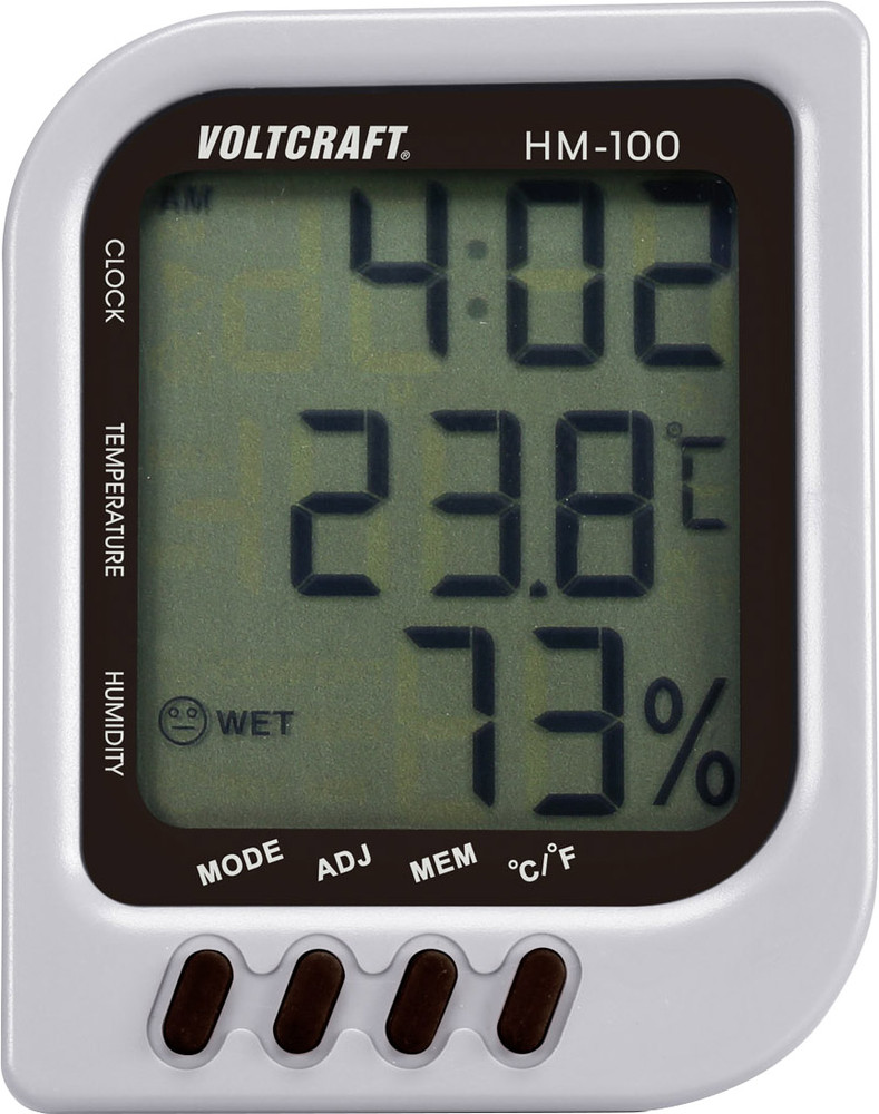 Luftfeuchtemessgerät (Hygrometer) VOLTCRAFT HM100 Kalibriert nach ISO