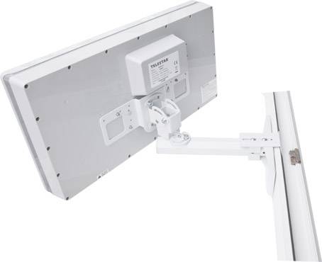 Telestar Digiflat 2 SAT Antenne Hellgrau-1
