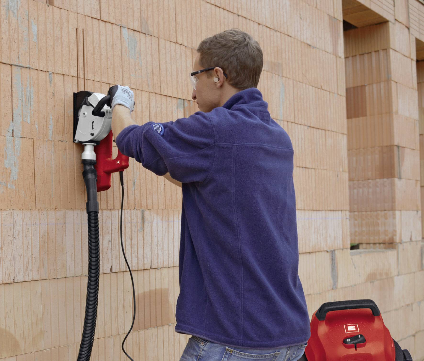 Einhell TH-MA 1300, Überlastschutz, Rot, Weiß, 12,5 cm, 9000 RPM, 8 mm, 3 cm-4