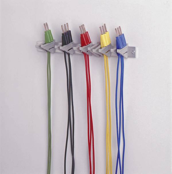 VOLTCRAFT MHS4025 BEST Messleitungshalter  Silber