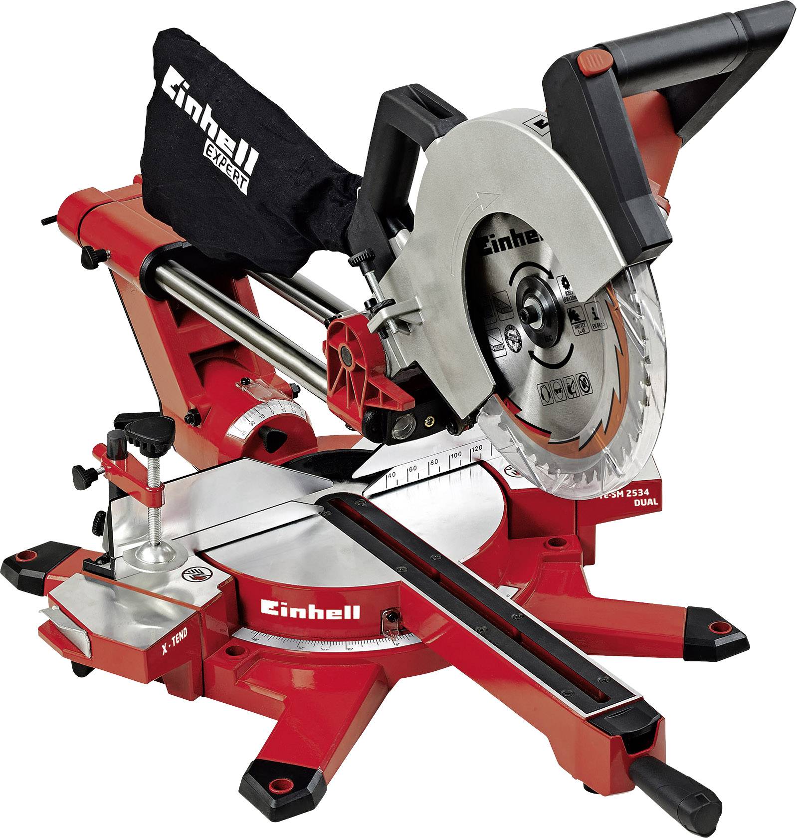 EINHELL Expert TE-SM 2534 Dual - Zug-Gerährungssäge - 1800 W - 250 mm (4300870)