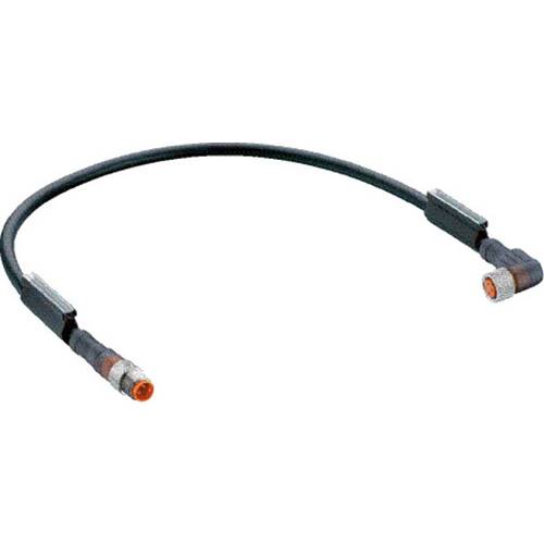 Thumbnail - Belden 43655-1 Sensor-/Aktor-Steckverbinder, konfektioniert M8 Stecker, gerade, Buchse, gewinkelt 0.60 m Polzahl Sensore...