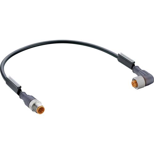 Thumbnail - Belden 43772-1 Sensor-/Aktor-Steckverbinder, konfektioniert M12 Stecker, gerade, Buchse, gewinkelt 30.00 cm Polzahl Sens...