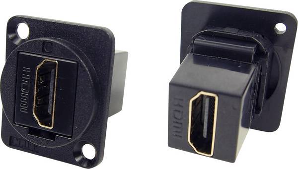 XLR Adapter HDMI A Buchse auf HDMI A Buchse Adapter, Einbau CP30200G CP30200G Cliff Inhalt: 1 St.