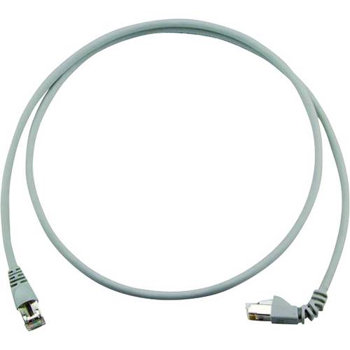 Thumbnail - Telegärtner 100008305 RJ45 Netzwerkkabel, Patchkabel CAT 6a S/FTP 2.00 m Grau Flammwidrig, Halogenfrei 1 St.