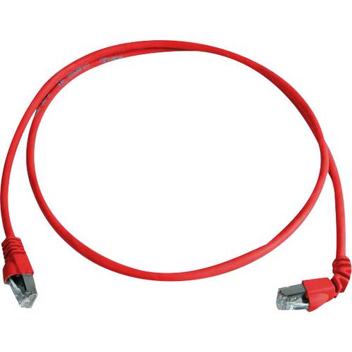 Telegärtner 100008289 RJ45 Netzwerkkabel, Patchkabel CAT 6a S/FTP 2.00 m Rot Flammwidrig, Halogenfrei 1 St.