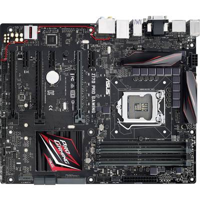 Asus Z170 PRO GAMING Mainboard Sockel (PC) Intel® 1151 Formfaktor (Details) ATX Mainboard-Chipsatz Intel® Z170