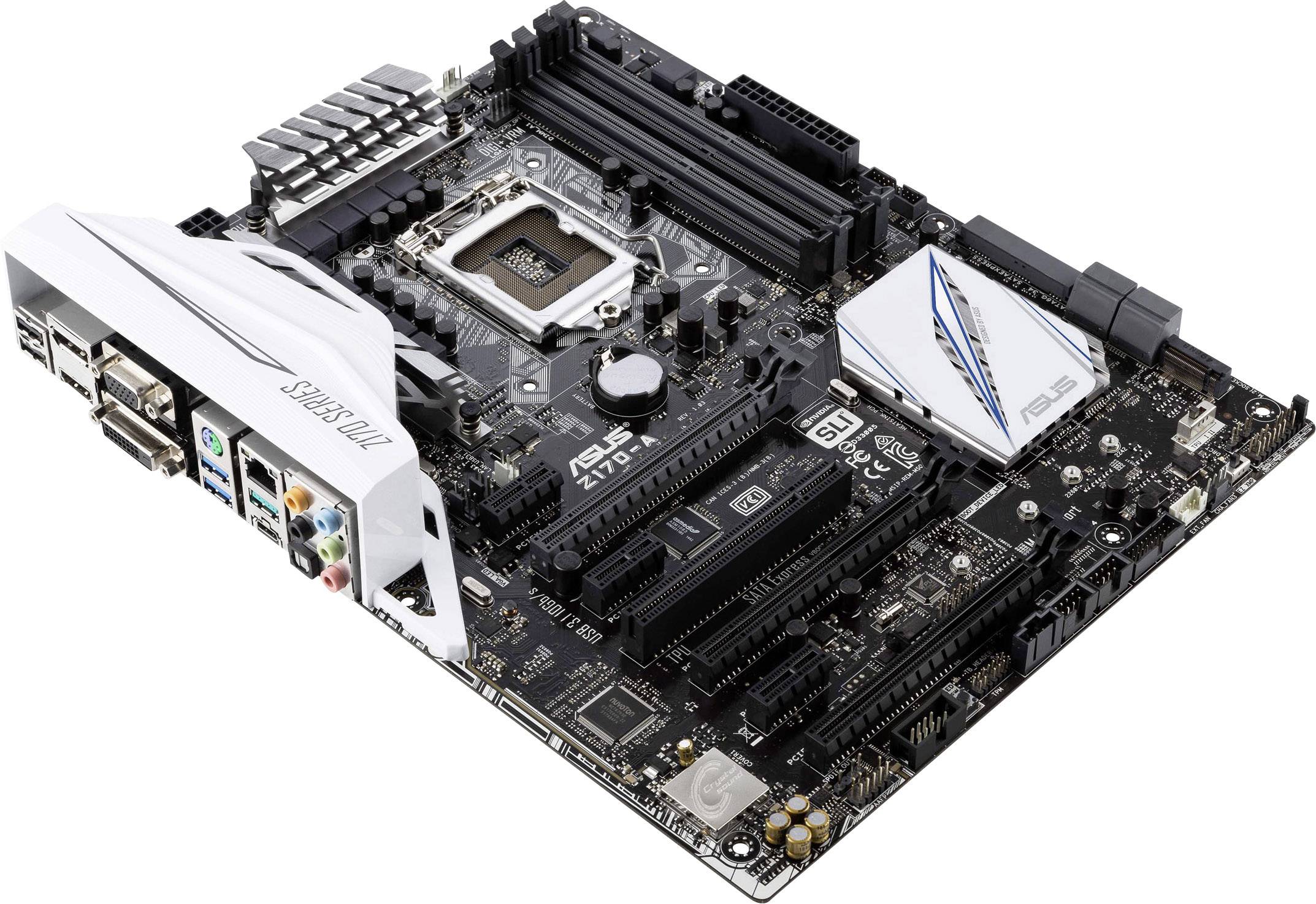 Asus Z170-A Mainboard Sockel (PC) Intel® LGA 1151 Formfaktor (Details) ATX Mainboard-Chipsatz Intel® Z170-2