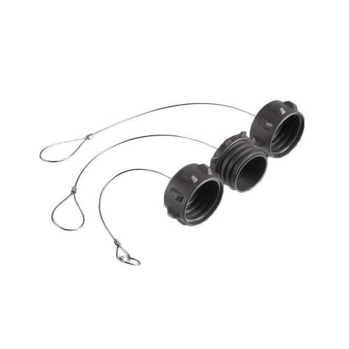 Bulgin EXP-0992 Rundstecker Schutzkappe Stecker, gerade Serie (Rundsteckverbinder): EXP 1 St.