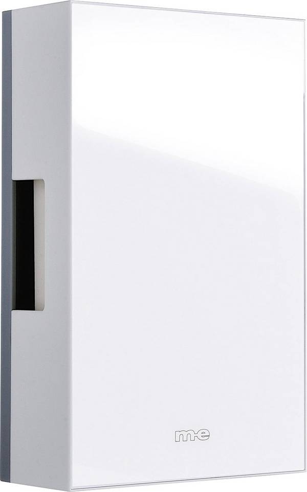 m-e modern-electronics 41028 Gong 8 V (max) 83 dBA Weiß